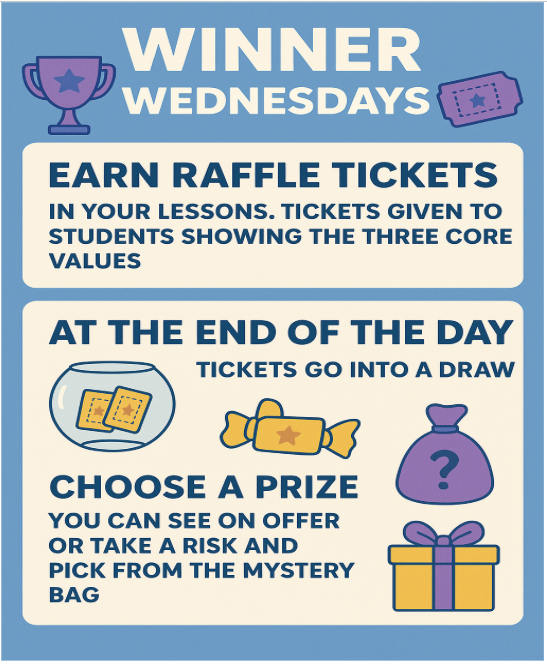 Celebrate successes on Wednesdays
